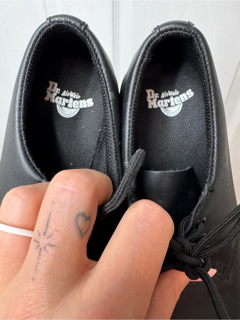 Dr. Martens Black Casual Lace-Up Shoe
